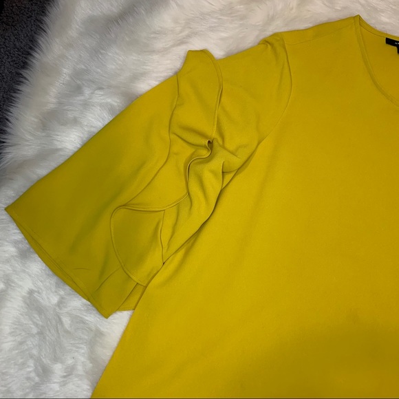 Alfani Ruffled-Sleeve Zip-Back Top - Picture 5 of 12